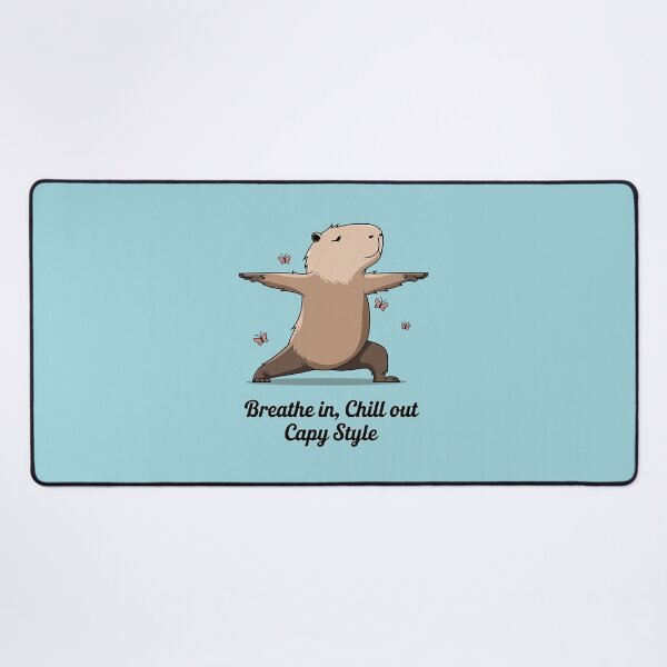 Item preview, Breathe in Chill out Capy Style designed and sold by Situstshirts.