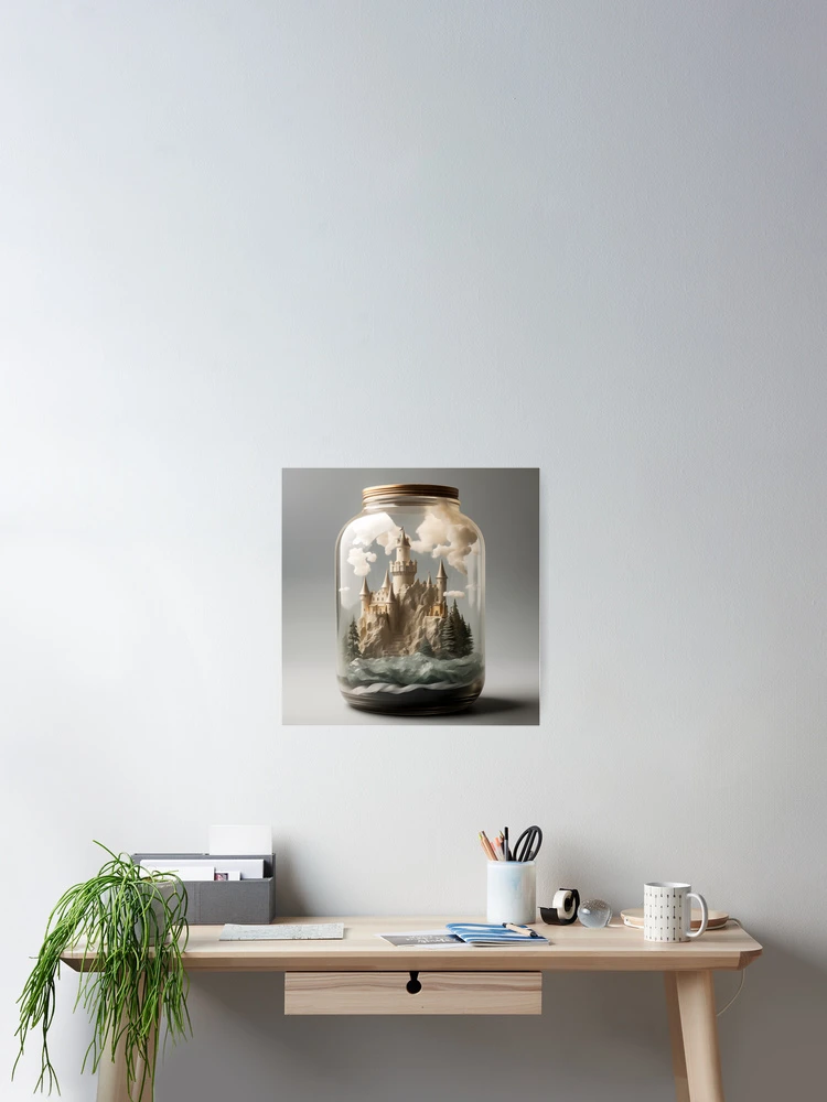 Thumbnail 2 of 3, Poster, Castle In A Jar designed and sold by Rtymer.
