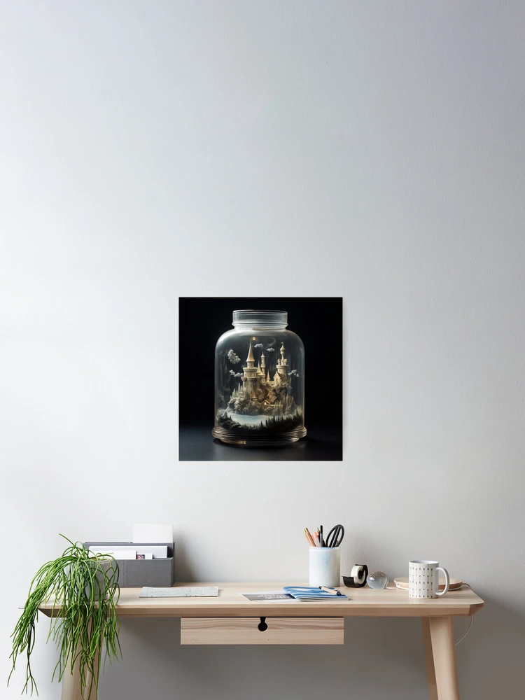 Thumbnail 2 of 3, Poster, Castle In A Jar designed and sold by Rtymer.