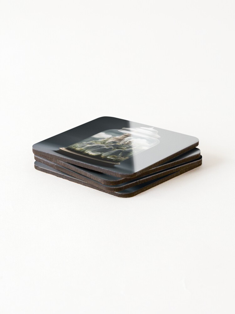 Thumbnail 4 of 5, Coasters (Set of 4), Castle In A Jar designed and sold by Rtymer.
