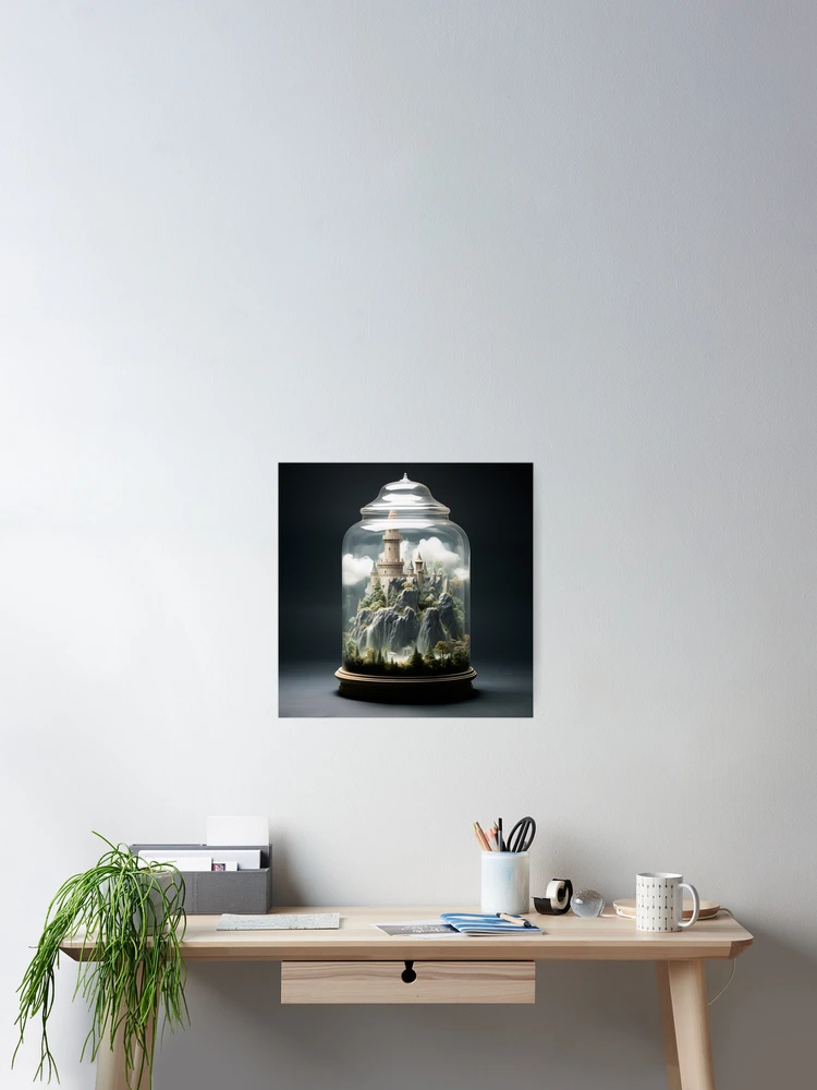 Thumbnail 2 of 3, Poster, Castle In A Jar designed and sold by Rtymer.