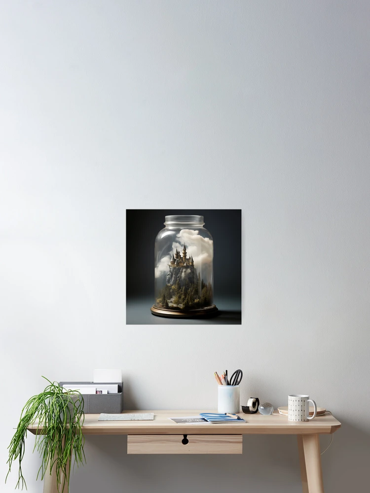 Thumbnail 2 of 3, Poster, Castle In A Jar designed and sold by Rtymer.