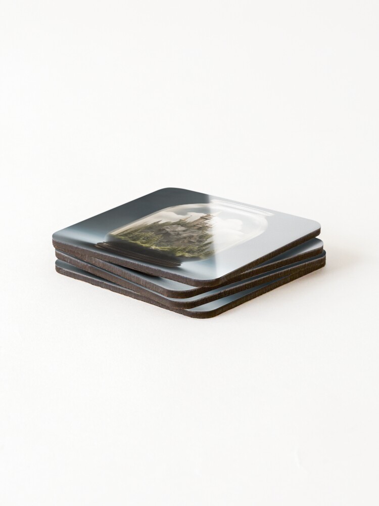 Thumbnail 4 of 5, Coasters (Set of 4), Castle In A Jar designed and sold by Rtymer.