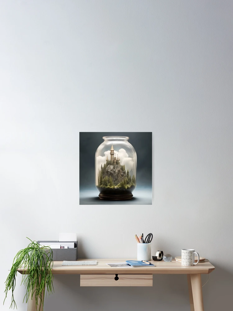 Thumbnail 2 of 3, Poster, Castle In A Jar designed and sold by Rtymer.