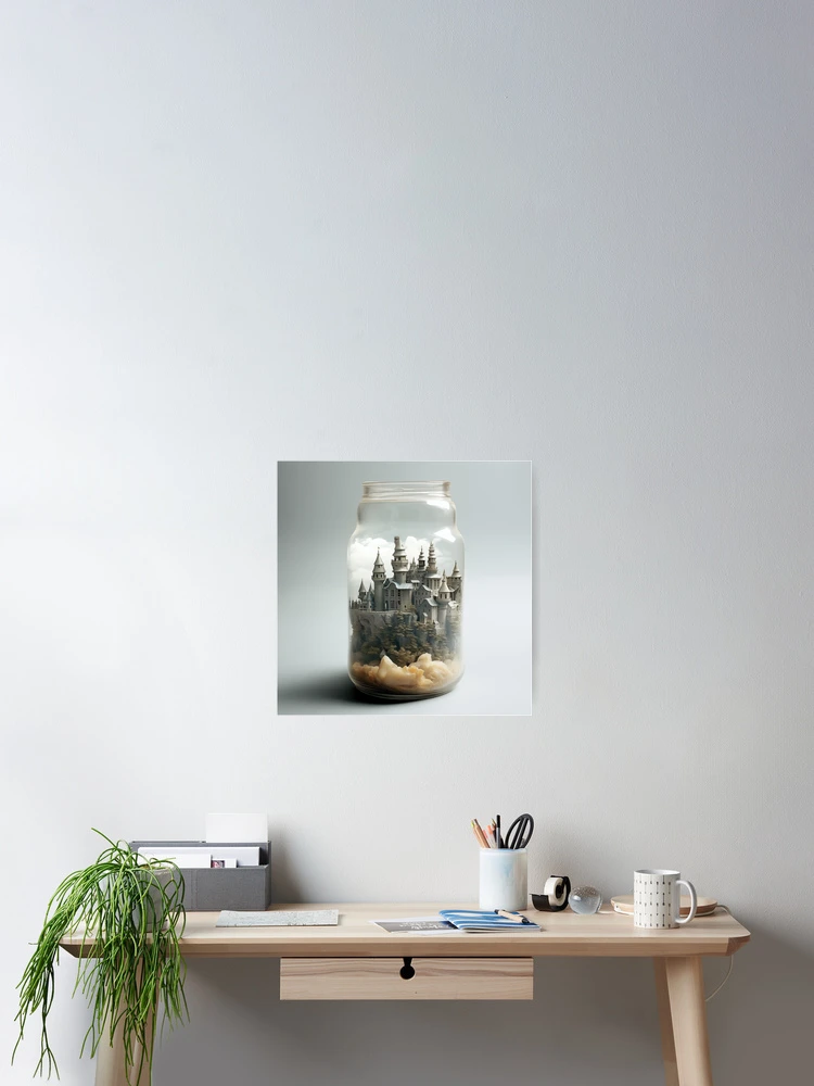 Thumbnail 2 of 3, Poster, Castle In A Jar designed and sold by Rtymer.