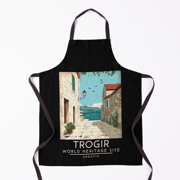 Item preview, A Vintage Travel Poster of Trogir - Croatia designed and sold by GoodOldVintage.