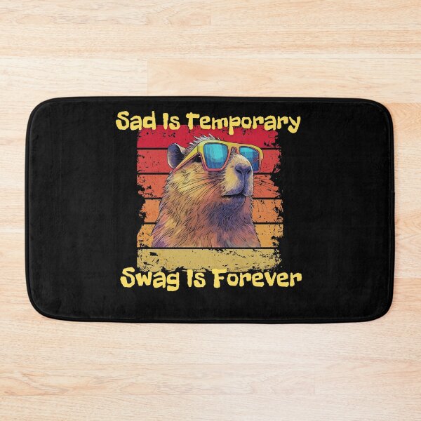 Item preview, Sad is temporary Swag is forever, Perfect gift for anyone who loves humor and trendy animal-themed art designed and sold by FelkMariShop.