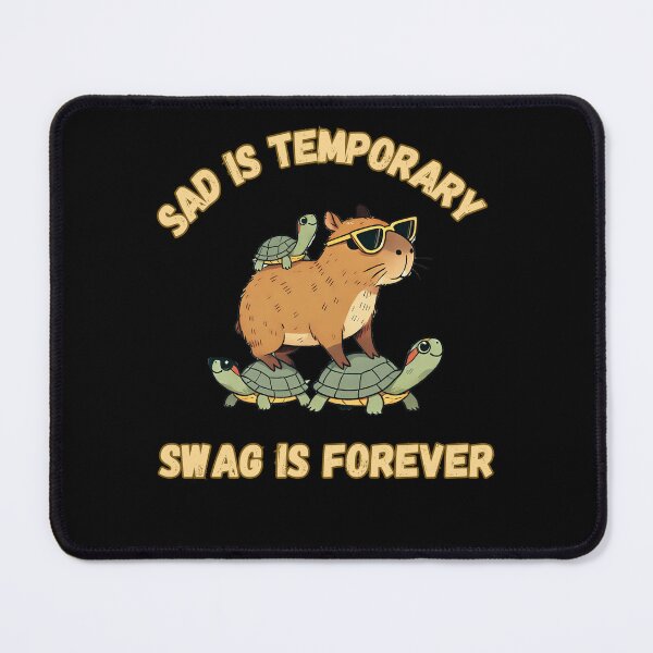 Item preview, Sad is temporary Swag is forever, Perfect gift for anyone who loves humor and trendy animal-themed art designed and sold by FelkMariShop.
