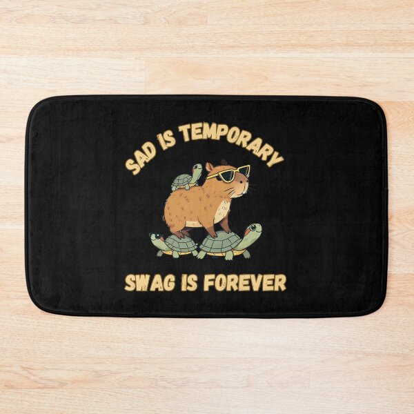 Item preview, Sad is temporary Swag is forever, Perfect gift for anyone who loves humor and trendy animal-themed art designed and sold by FelkMariShop.