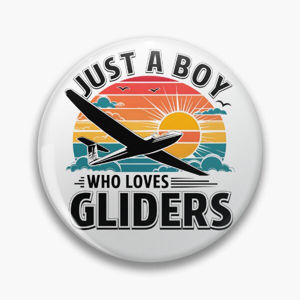 Item preview, Just A Boy Who Loves Gliders designed and sold by OskarArts.