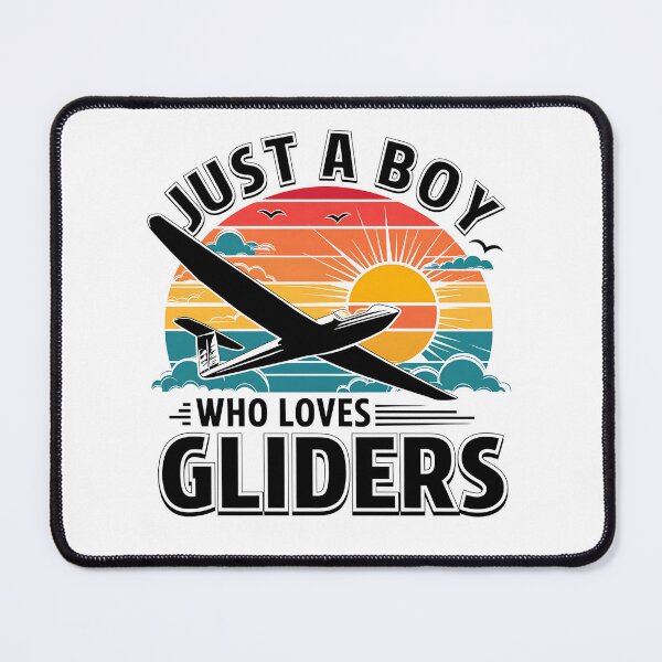 Item preview, Just A Boy Who Loves Gliders designed and sold by OskarArts.