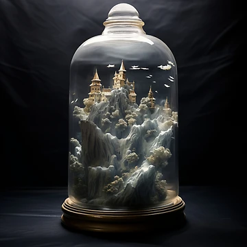 Artwork thumbnail, Castle In A Jar by Rtymer