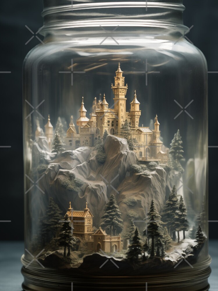 Thumbnail 4 of 4, iPhone Case, Castle In A Jar designed and sold by Rtymer.