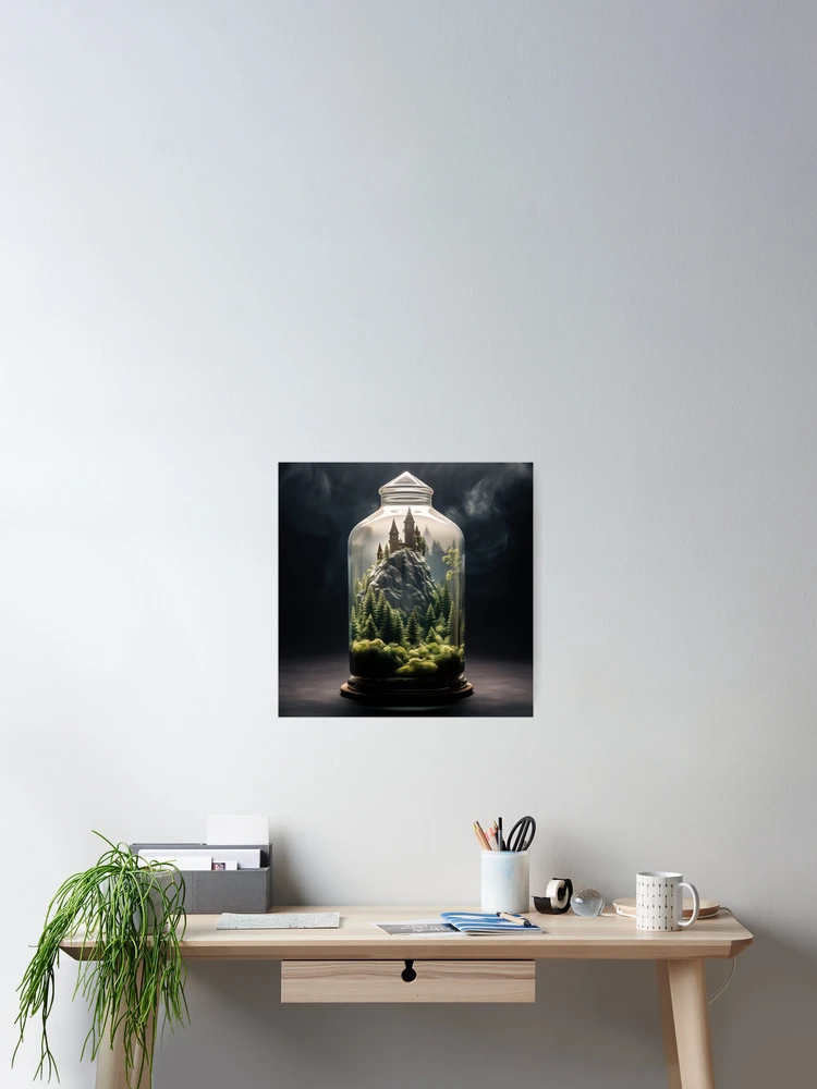 Thumbnail 2 of 3, Poster, Castle In A Jar designed and sold by Rtymer.