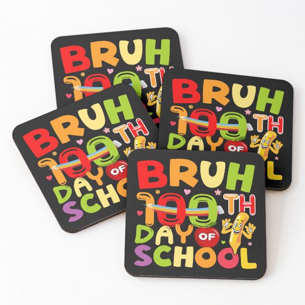 Item preview, Bruh 100th day of school designed and sold by marfanna.