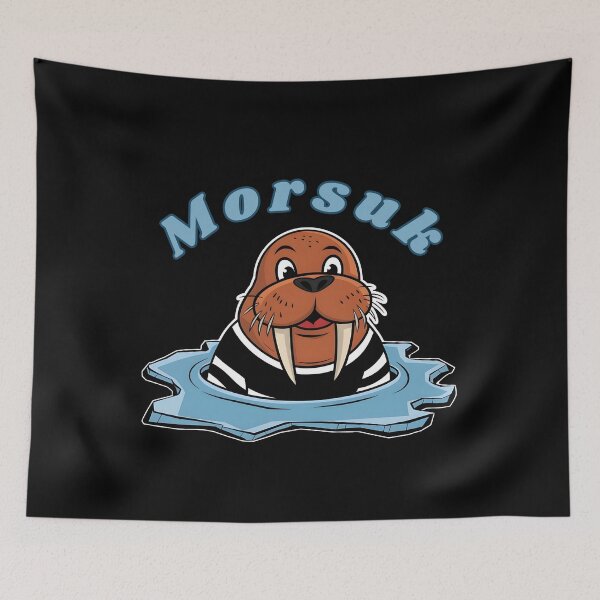 Item preview, Morsuk - śmieszny design z morskim zwierzakiem, Morsowanie  designed and sold by IceBathDESIGNS.