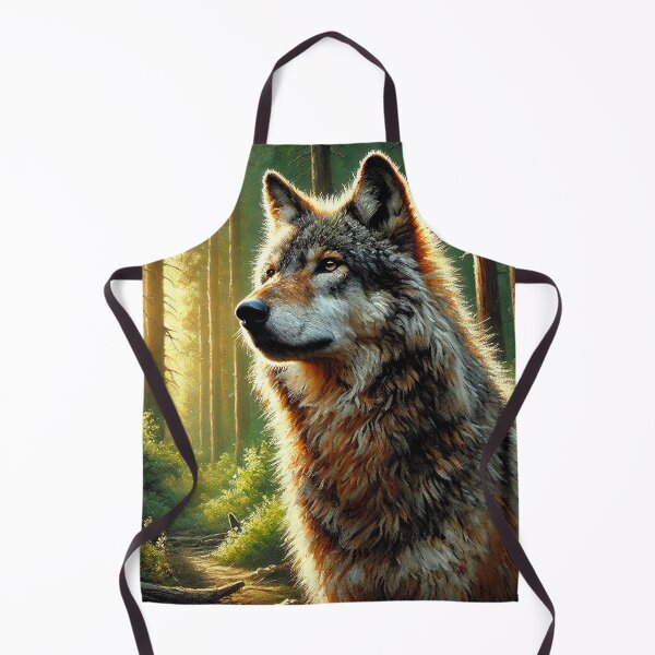Item preview, Forest Wolf at Dawn designed and sold by alw951.