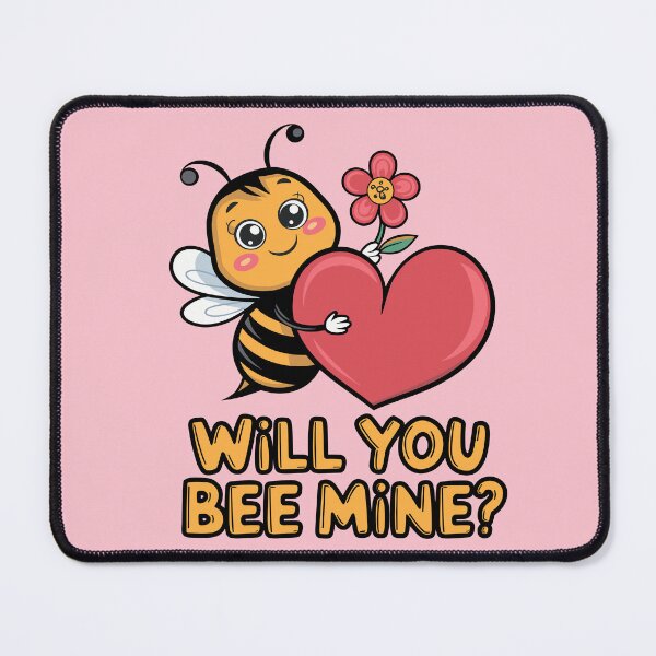 Item preview, Cute Bee Valentine – "Will You Bee Mine? designed and sold by JPees.