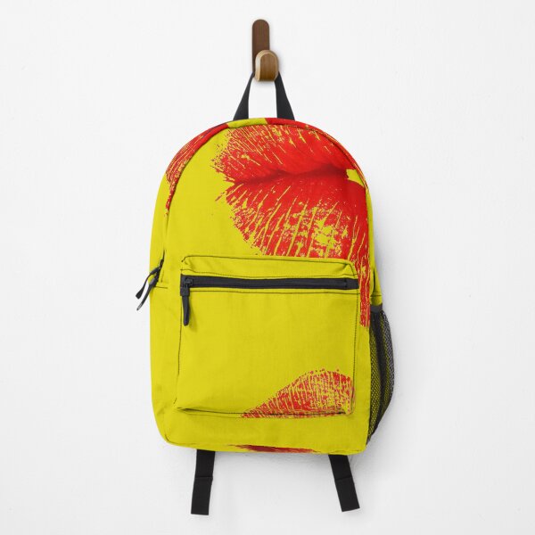 Item preview, Red lips with vibrant background designed and sold by BoredNerdyGirl.