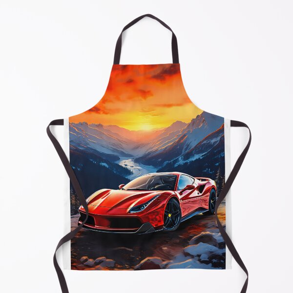 Item preview, Dynamic Sports Car Highlighted By Stunning Alpine Sunset designed and sold by RevUpDesign.