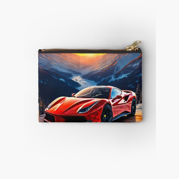 Item preview, Dynamic Sports Car Highlighted By Stunning Alpine Sunset designed and sold by RevUpDesign.