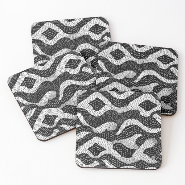 Item preview, Monochrome Snakes  designed and sold by industrialcraft.