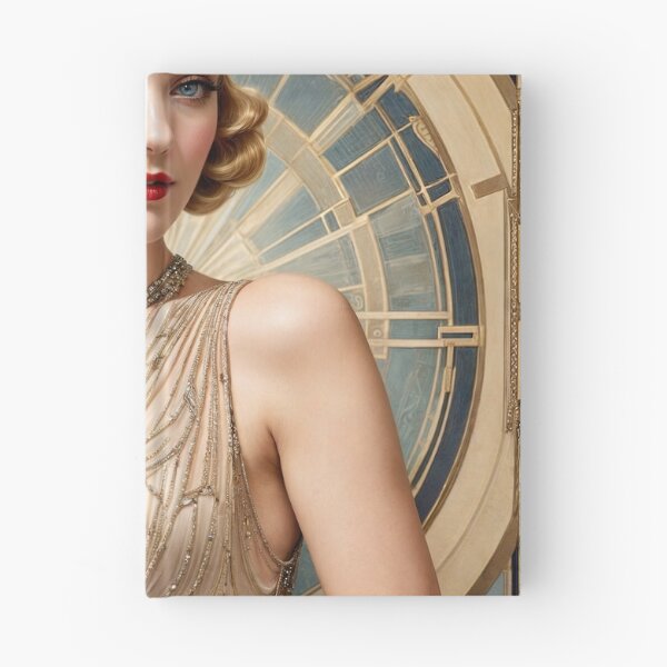 Item preview, Wall Art - Vintage Art Deco Girl #9 - Large designed and sold by ForeverPrintsOK.