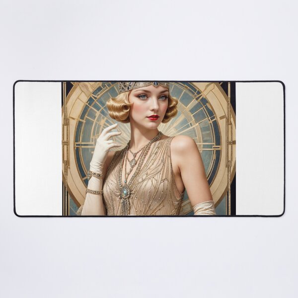 Item preview, Wall Art - Vintage Art Deco Girl #9 - Large designed and sold by ForeverPrintsOK.