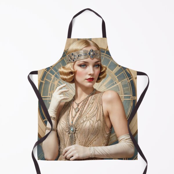 Item preview, Wall Art - Vintage Art Deco Girl #9 - Large designed and sold by ForeverPrintsOK.