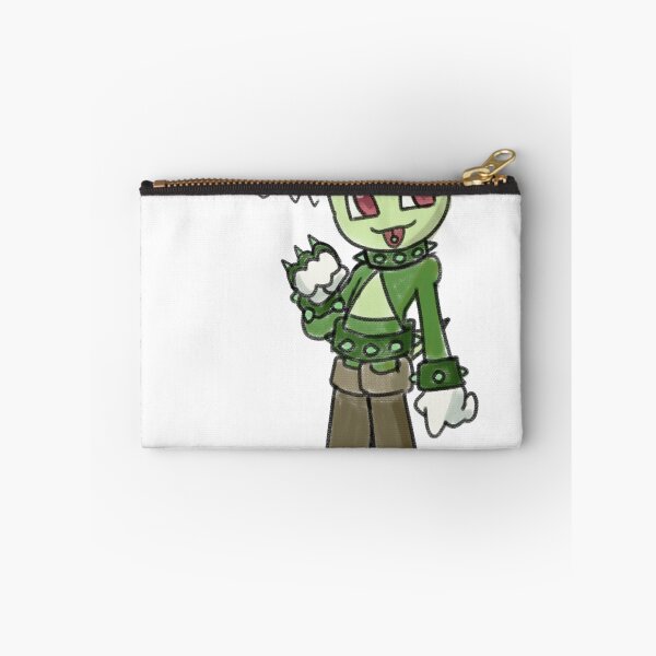 Item preview, punk chikorita gijinka designed and sold by jipfluce.