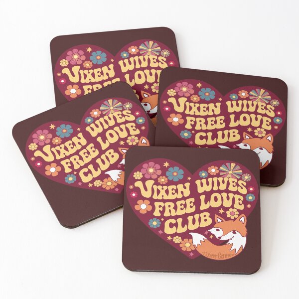 Item preview, Vixen Wives Free Love Club Heart With Vixen designed and sold by Vixen-Games.