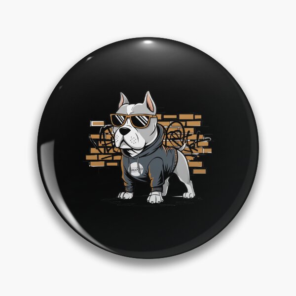 Item preview, Pitbull dog boss designed and sold by Mateusz Majcherek.