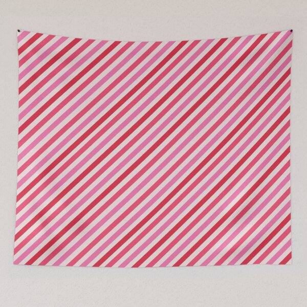 Item preview, Pink & Red Stripes designed and sold by newburyboutique.