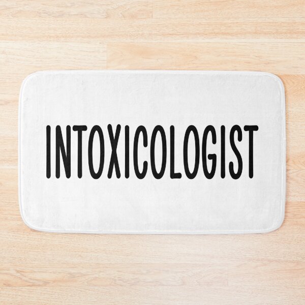 Item preview, Intoxicologist Drinking Bartender Barmaid Barman Mixologists black designed and sold by ramwebroom.