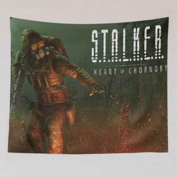 Item preview, STALKER 2: Heart Of Chornobyl Loner Stalker With Artifact Container designed and sold by ContTraders.