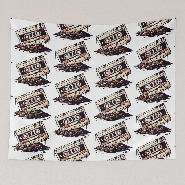 Item preview, The death of the cassette tape designed and sold by FreshArtFusion.