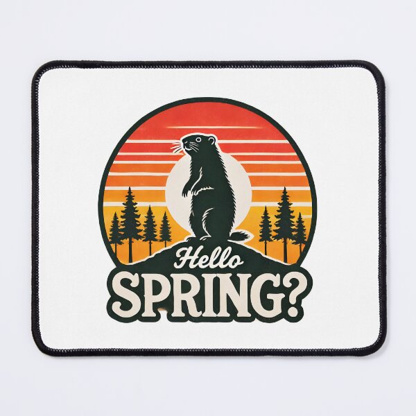 Item preview, Groundhog Day - Hello Spring? designed and sold by LV-creator.