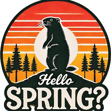 Artwork thumbnail, Groundhog Day - Hello Spring? by LV-creator
