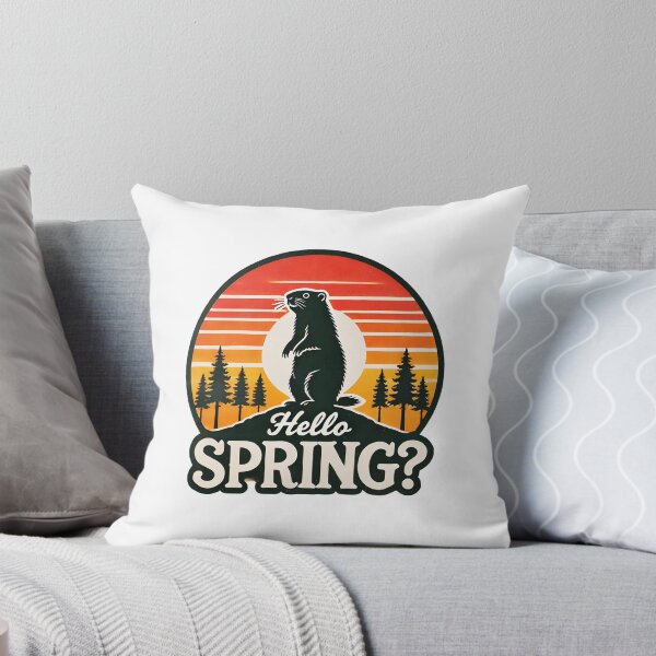 Item preview, Groundhog Day - Hello Spring? designed and sold by LV-creator.