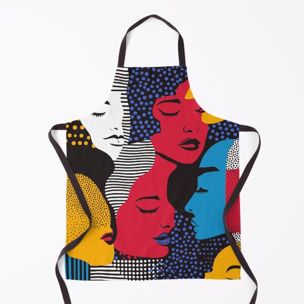 Item preview, abstract face pattern designed and sold by shafranietz.