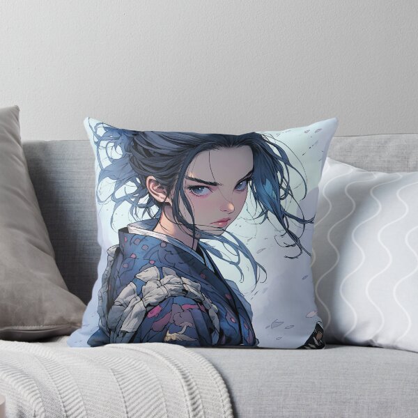 Artikelvorschau, Samurai-Anime-Mädchen entworfen und verkauft von iWallGlow.