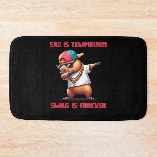 Item preview, Sad is temporary Swag is forever, Perfect gift for anyone who loves humor and trendy animal-themed art designed and sold by FelkMariShop.