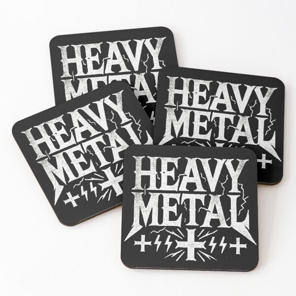 Item preview, Heavy Metal logo designed and sold by WildPortrait.
