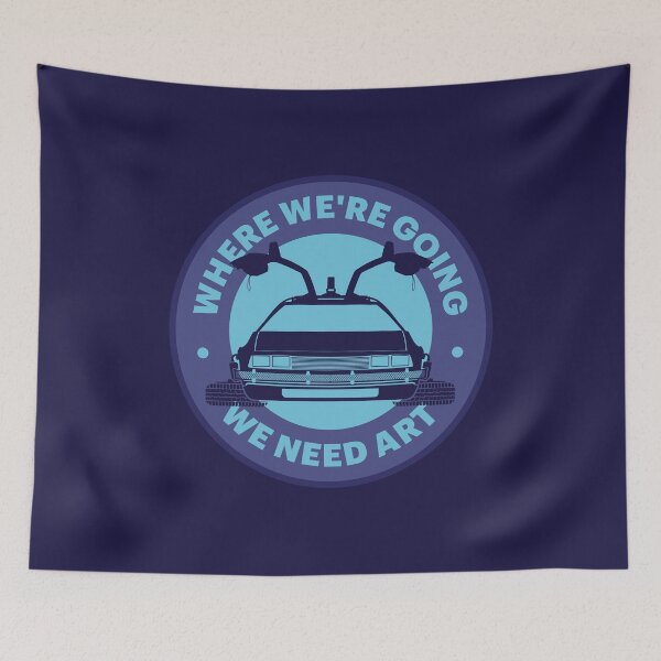 Item preview, Where We Are Going. We Need Art Emblem designed and sold by UPPrints.