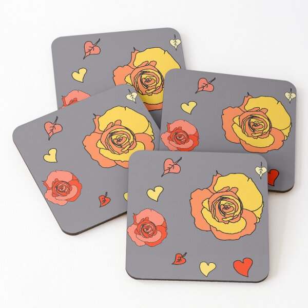 Item preview, Autumn Rose & Leaves designed and sold by PeacefulD-signs.