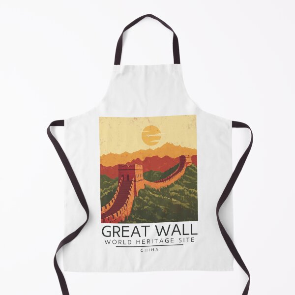 Item preview, A Vintage Travel Poster of The Great Wall of China - China designed and sold by GoodOldVintage.