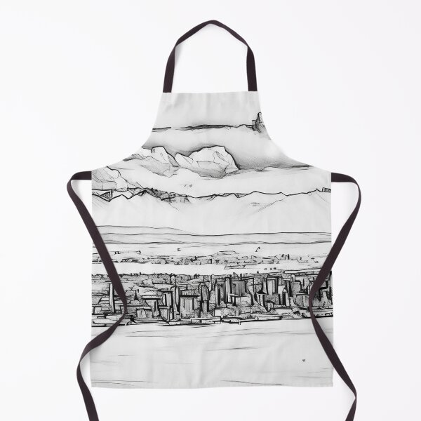 Item preview, Seattle Cascade Mountain View (Sketch) designed and sold by flyscenicair.
