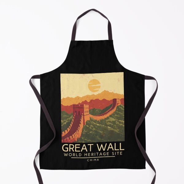 Item preview, A Vintage Travel Poster of The Great Wall of China - China designed and sold by GoodOldVintage.