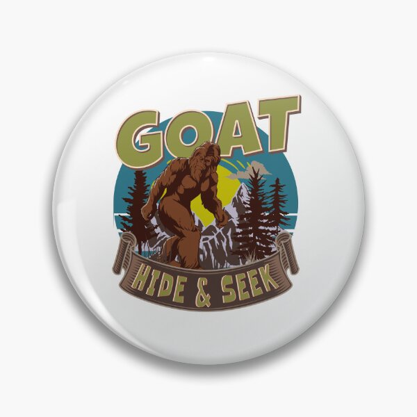 Item preview, bigfoot the Goat in hide & seek designed and sold by drwho107.