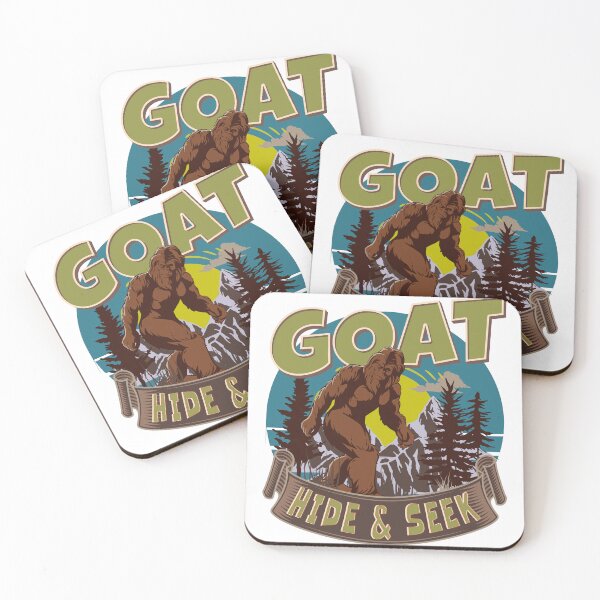 Item preview, bigfoot the Goat in hide & seek designed and sold by drwho107.